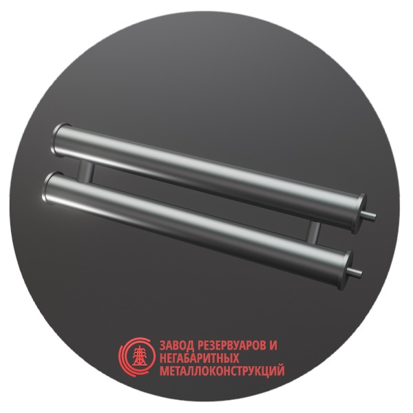 Регистры отопления двухрядные РСП-2x42x2.0-3000 мм