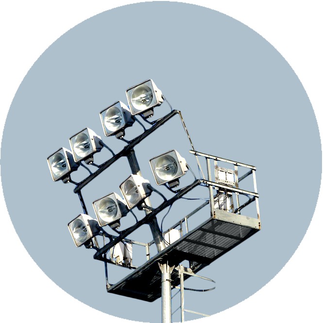 Мачты освещения со стационарной короной ВМОНТ-30