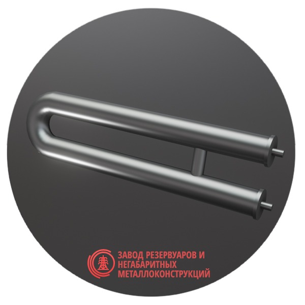 Регистры отопления двухрядные РЗП-2x42x2.0-2000 мм