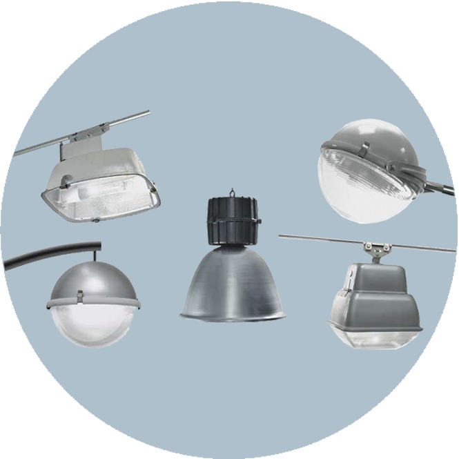 Светильник ламповый &quot;Гелиос&quot; ртутный консольный