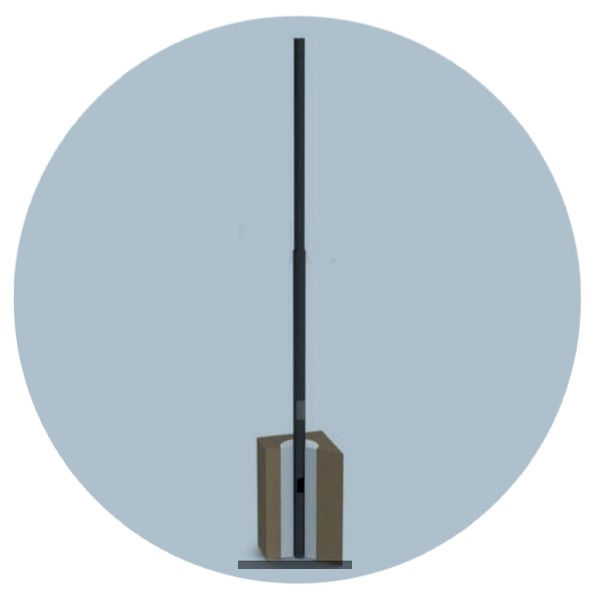 Опора освещения ОТ 108/57-3,5-0,8