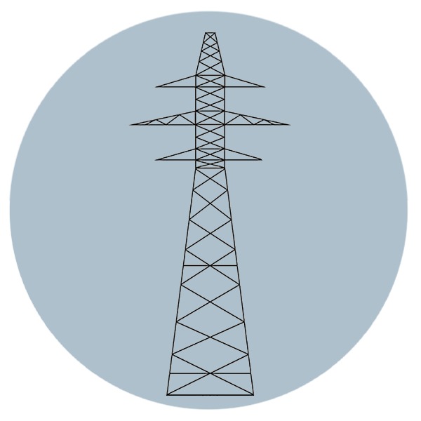 Промежуточная унифицированная опора 1П330-3+4