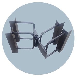 Крепление подкоса У-71