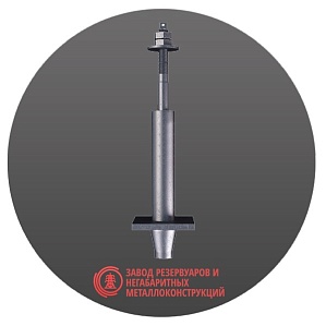 Болт фундаментный анкерный М56-М125 мм тип 4.2 СТ3ПС ГОСТ 24379-80